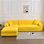 Fundas de Sofá Chaise Longue Amarillo | Fundas Moderna