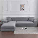 Fundas de Sofá Chaise Longue Gris | Fundas Moderna